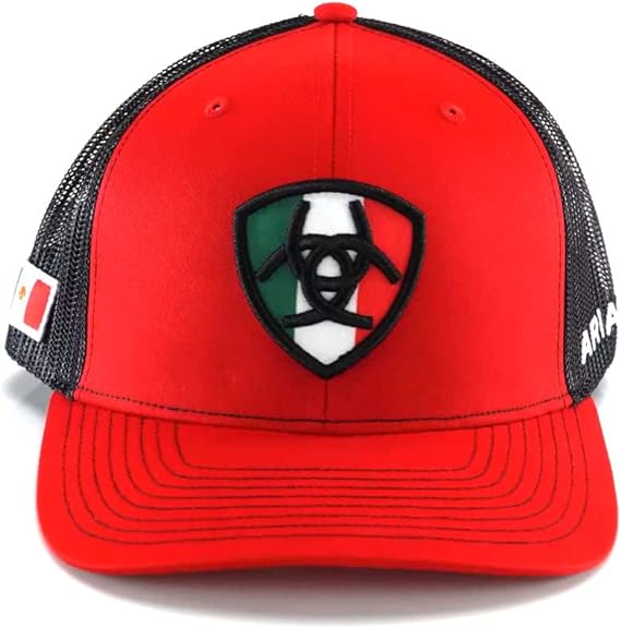 ARIAT Cap Mexican Flag El Corral Western Boots